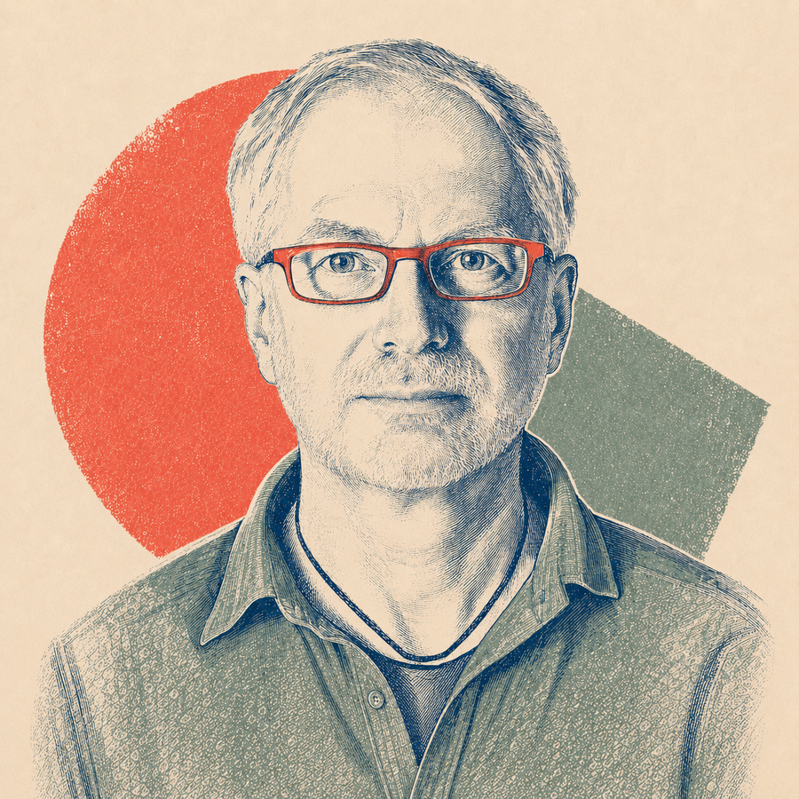 Ilustrovaný portrét: RNDr. Pavel Roušar